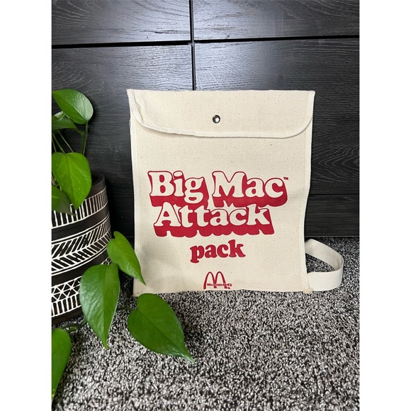 McDonald's Bags Vintage Big Mac Backpack Poshmark